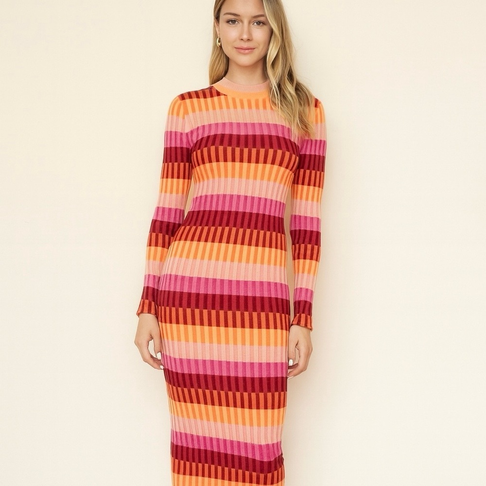 NWOT Fashion Nova knit Sweater dress bodycon size XL